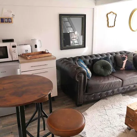 Apartament L'intimiste A Lo - Atypique - Duplex Prive Equipe - Gare - Centre - Parking Gratuit - Entree Autonome - En Mezzanine - Wifi - Netflix - Lave-linge *