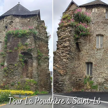 L'intimiste A Lo - Atypique - Duplex Prive Equipe - Gare - Centre - Parking Gratuit - Entree Autonome - En Mezzanine - Wifi - Netflix - Lave-linge * Saint-Lô