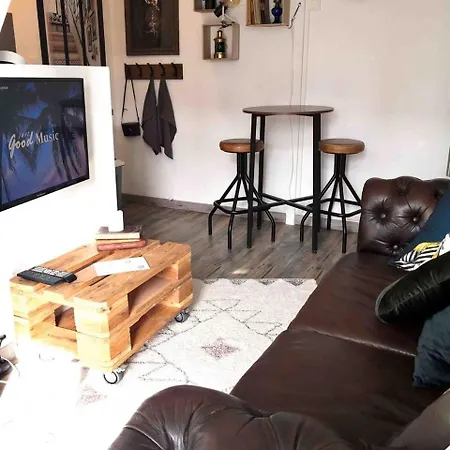 L'intimiste A Lo - Atypique - Duplex Prive Equipe - Gare - Centre - Parking Gratuit - Entree Autonome - En Mezzanine - Wifi - Netflix - Lave-linge