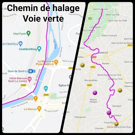 L'intimiste A Lo - Atypique - Duplex Prive Equipe - Gare - Centre - Parking Gratuit - Entree Autonome - En Mezzanine - Wifi - Netflix - Lave-linge Lägenhet Saint-Lo